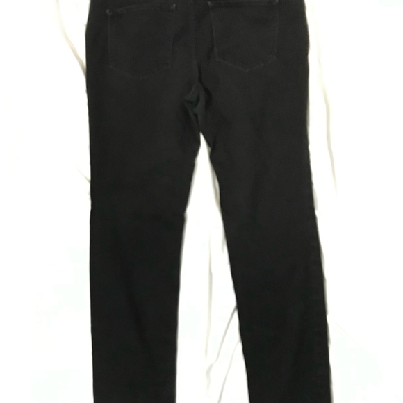 Liz Claiborne City Black Jeans Size 12 - Picture 2 of 3